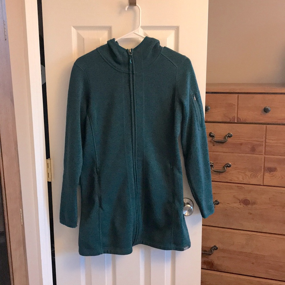 LL Bean Women’s long sweatshirts full zip jacket